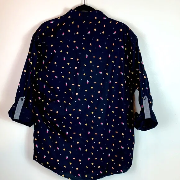 RJ&C Snacks Long Sleeve Button Down Shirt - Picture 2 of 6